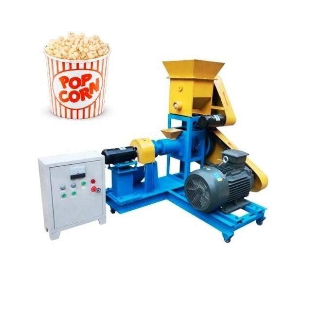 อัตโนมัติข้าวโพดพัฟทําเครื่องอาหารจุกจุก Food Extruder สําหรับจุกจุก