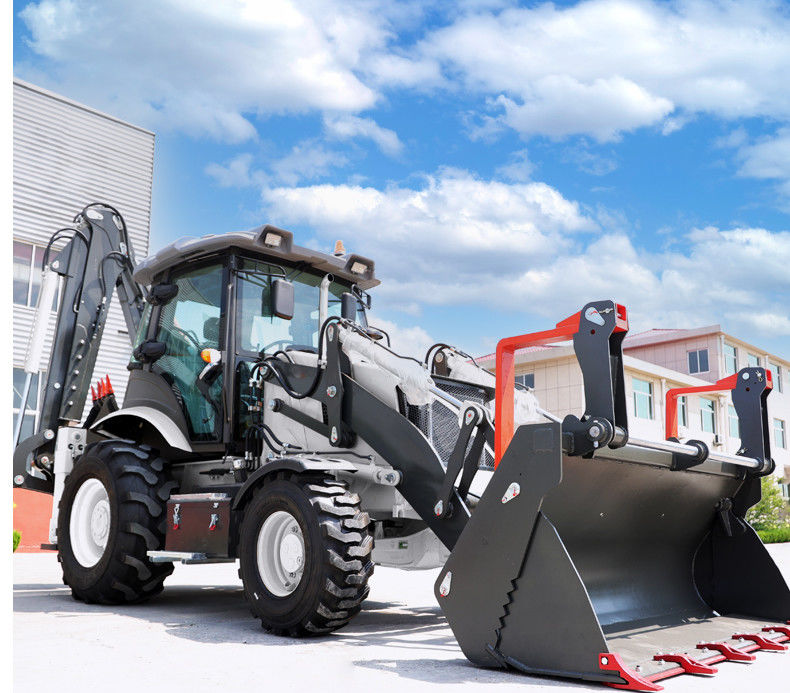 ไดเซลแทรกเตอร์ Loader Backhoe 1.2 ตัน เกษตรกรรม เครื่องแทรกเตอร์ 0.1cbm ถัง