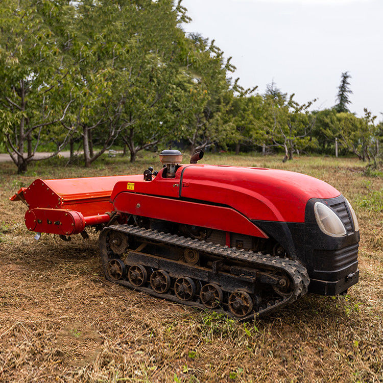 32HP 4WD Gear Drive แทร็กเตอร์ฟาร์ม คอมแพคต์ Orchard Crawler มินิ แทร็กเตอร์ CE Certified