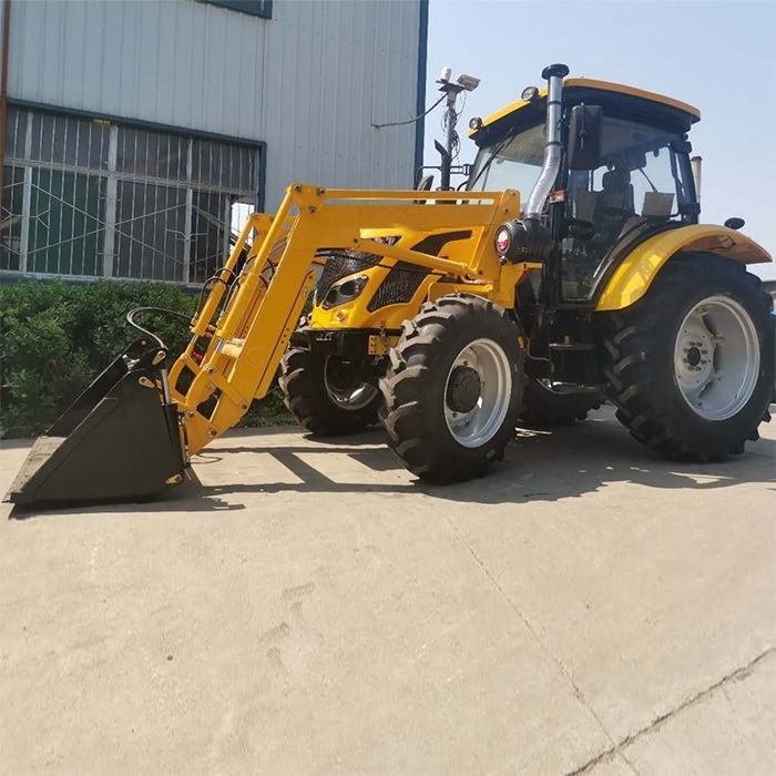 2024 เกียร์ดริเวอร์ใหม่ โทรทัคเตอร์เกษตร 110HP 120HP โทรทัคเตอร์ล้อพร้อมกล่องเกียร์