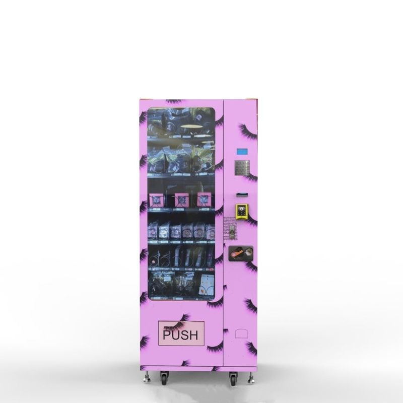 เครื่องขายผลิตภัณฑ์ความงามหลากหลาย 150W Output เงินสด การชําระบัตรเครดิต