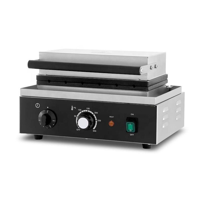 CE เหล็กเหล็กเหล็กไฟฟ้า เครื่องอาหารว่างอื่น เครื่องทําฮอตด็อก