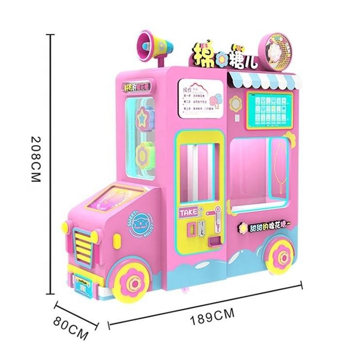 เครื่องขายเหรียญแบบอัตโนมัติครบถ้วน บัตรเครดิต ใช้เครื่องขายขนมหวานแบบอัตโนมัติ พร้อมหลายภาษา