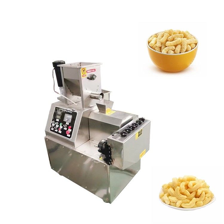 5.5kw Snack Bar Twin Screw Extruder เครื่องทําอาหาร