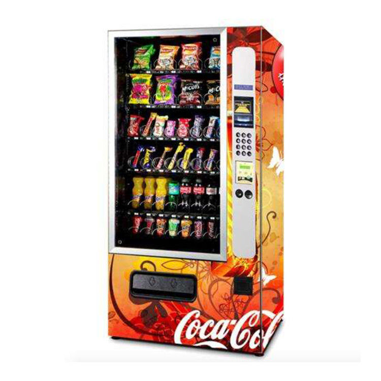 ระยะอุณหภูมิตามรายการ ภายในเครื่องขายกาแฟพาณิชย์ สําหรับอาหารว่างและตัวเลือกที่สามารถปรับแต่งได้