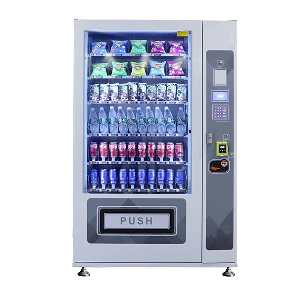 เครื่องขายเครื่องดื่มเย็น 220V 50HZ พร้อมสติ๊กเกอร์สีที่กําหนดเอง
