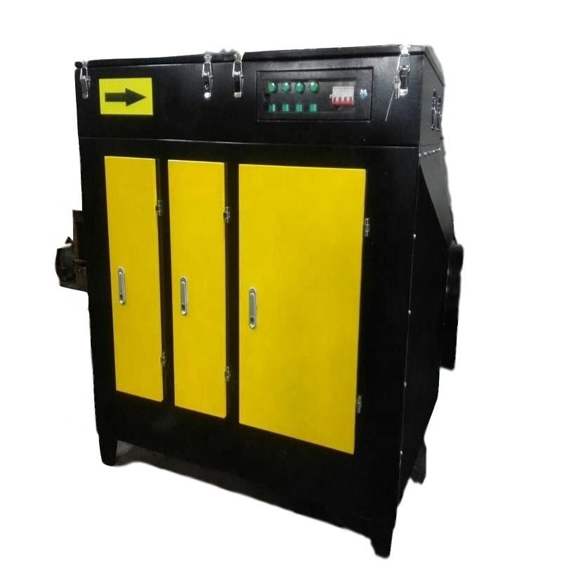 อุปกรณ์บําบัดก๊าซเสีย 0.75-7.5kw พลังงาน 380v/50hz โวลเตชั่นและเทคโนโลยีการทําความสะอาดที่ก้าวหน้า