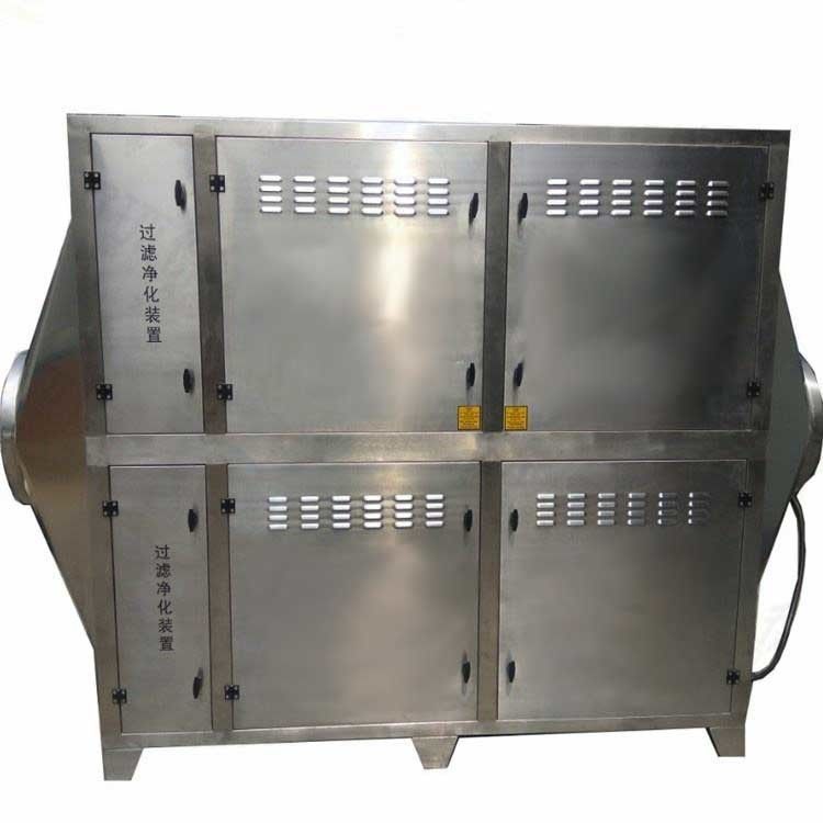 0อุปกรณ์บําบัดก๊าซเสีย 75-7.5kw สําหรับการกรองอากาศที่มีประสิทธิภาพในสถานที่อุตสาหกรรม