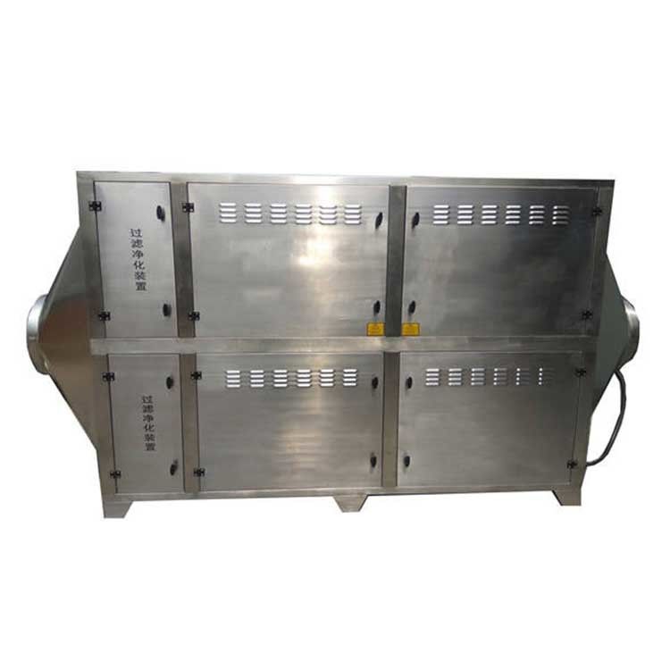0อุปกรณ์บําบัดก๊าซเสีย 75-7.5kw สําหรับการกรองอากาศที่มีประสิทธิภาพในสถานที่อุตสาหกรรม