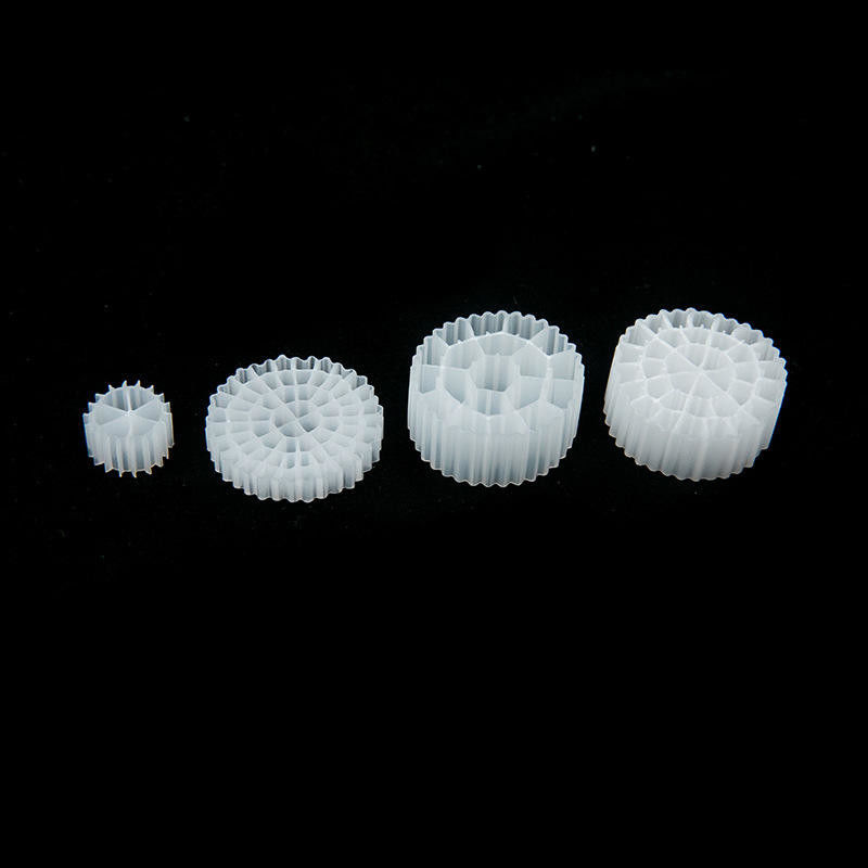 Biofilm Active Carrier Suspended Floating Bio Mbbr สื่อเติมที่ใช้ในการบรรจุเตียงแบบเหลว