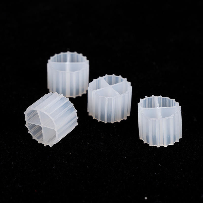 Biofilm Active Carrier Suspended Floating Bio Mbbr สื่อเติมที่ใช้ในการบรรจุเตียงแบบเหลว
